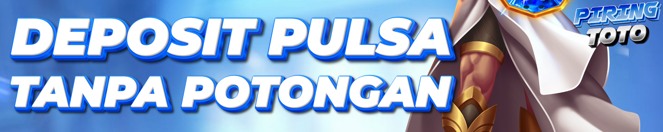 DEPOSIT PULSA TANPA POTONGAN